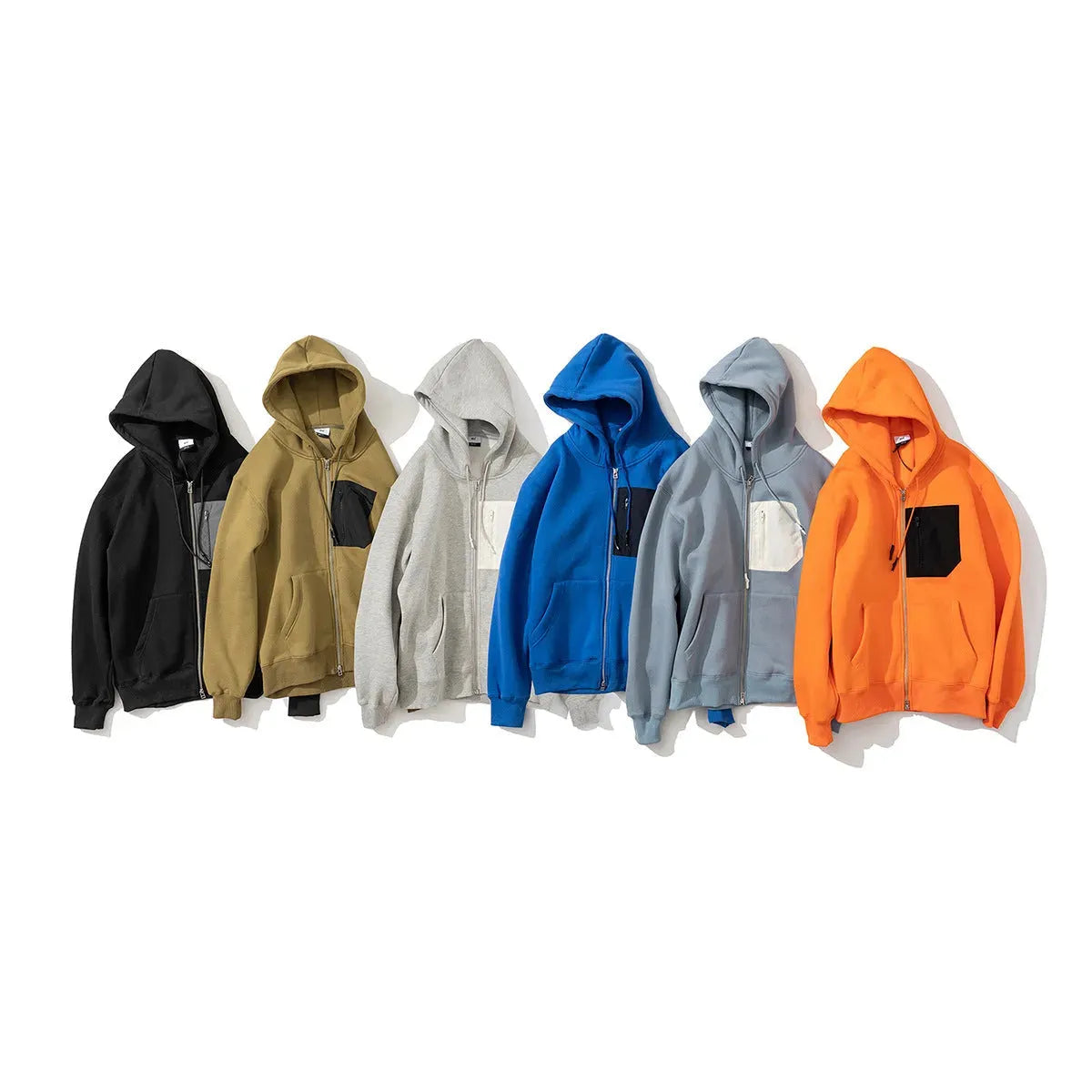 Loose Hoodie Pullover Overalls Jacket - Bellarte Enchanté Loose Hoodie Pullover Overalls Jacket